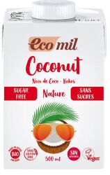 Ecomil Napój Kokosowy Bez Cukru Bezgl. Bio 500 Ml