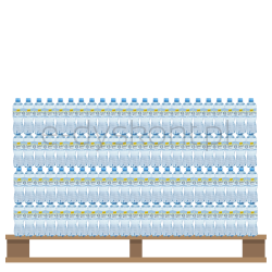 Topseller Woda źródlana Niegazowana 0,5 l(paleta 1512 szt)