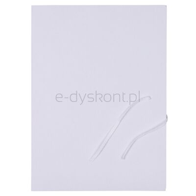 Office Products Teczka Wiązana Budget, Karton, A4, 250Gsm, 3-Skrz., Biała