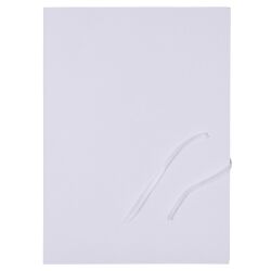 Office Products Teczka Wiązana Budget, Karton, A4, 250Gsm, 3-Skrz., Biała