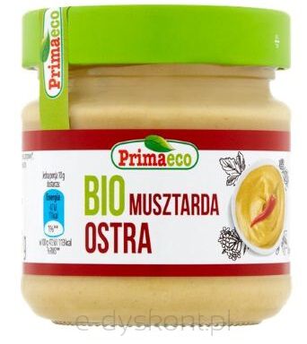 Musztarda Ostra Bio 170 G - Primavika (Primaeco) [BIO]