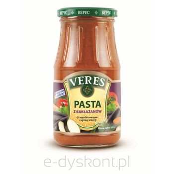 Veres Pasta Z Bakłażanów  500G.