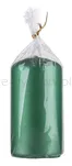 Świeca słupek DONAU HOME Standard Lakier, 60x115mm, zielony metaliczny mat - 2