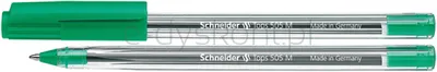 Schneider Długopis Tops 505, M, zielony 