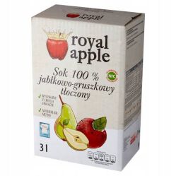 Royal Apple Sok Jabłkowo-Gruszkowy 2L Nfc