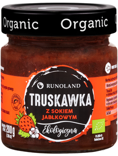 Słodka Przekąska Truskawka  Bio 200 G - Runoland [BIO]