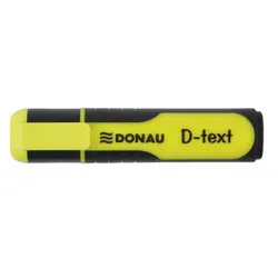 Donau Zakreślacz fluorescencyjny D-Text, 1-5mm (linia), żółty