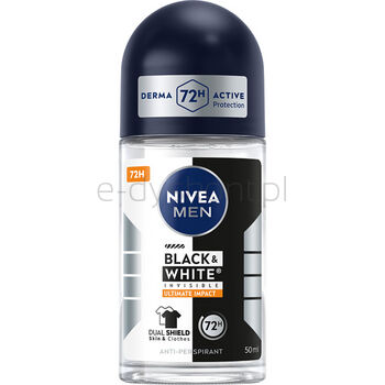 Antyperspirant NIVEA MEN Black&White Invisible Ultimate Impact roll-on 50ml