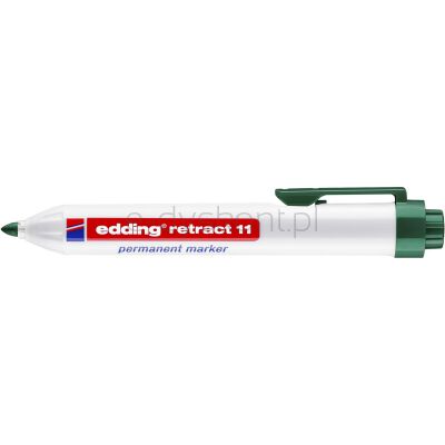 Edding Marker permanentny automatyczny e-11 1,5-3Mm, Zielony