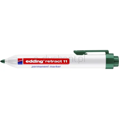 Edding Marker permanentny automatyczny e-11 1,5-3Mm, Zielony