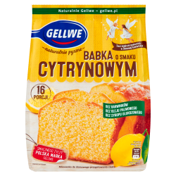 Gellwe Babka O Smaku Cytrynowym 375 G