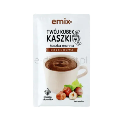 Kaszka manna krem orzechowy emix 48g