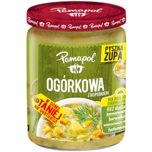 Pamapol Zupa Ogórkowa Z Koperkiem 470G Pyszna Zupa 