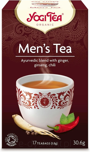 Herbatka Dla Mężczyzn (Men'S Tea) Bio (17 X 1,8 G) 30,6 G - Yogi Tea [BIO]