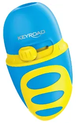 Keyroad Temperówka Duo Sharpy, z przącznikiem ostrzenia, pakowane luzem na displayu, mix kolorów