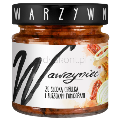 Wawrzyniec Pasta Warzywna  Ze Słodką Cebulką I  Suszonymi Pomidorami 180G