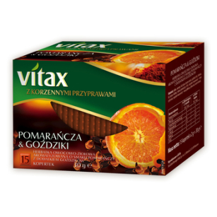 Vitax Herbata Pomarańcza&Gożdziki 15 Kopert
