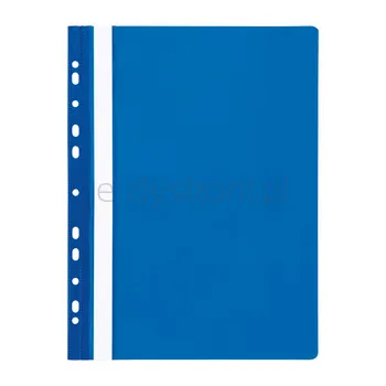 Skoroszyt A4 z europerforacją PP granat 10 sztuk