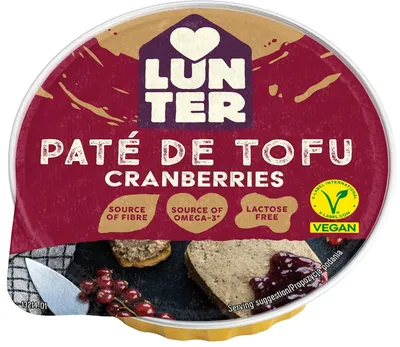 Pate de tofu z żurawiną 75 g