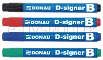 Donau Marker Do Tablic D-Signer B, Okrągły, 2-4Mm (Linia), Niebieski - 3
