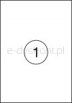 Office Product Etykiety 199,6x289,1mm, białe, 100 ark.  - 2