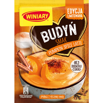 Winiary Budyń smak Pumpkin spice latte bez dodatku cukru 35g