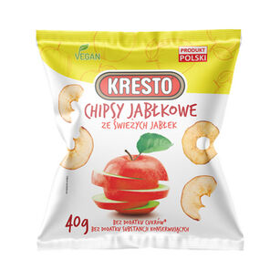 Kresto chipsy jabłkowe 40g