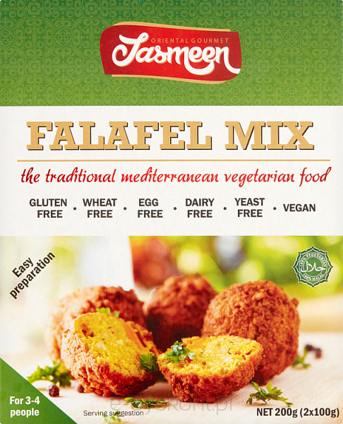 Jasmeen Falafel Mieszanka Do Kotletów Z Cieciorki 2X100G