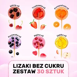 Lizaki TimPops  B/C mix smaków 30 szt