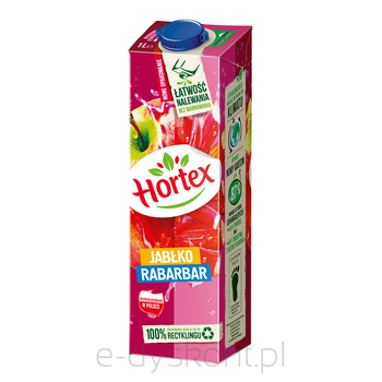Hortex Jabłko Rabarbar Napój Karton 1L