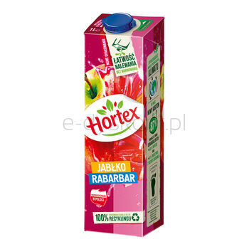 Hortex Napój Jabłko Rabarbar Karton 1L