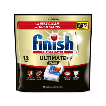 FINISH Ultimate Plus Kapsułki do zmywarki Fresh 12 szt.