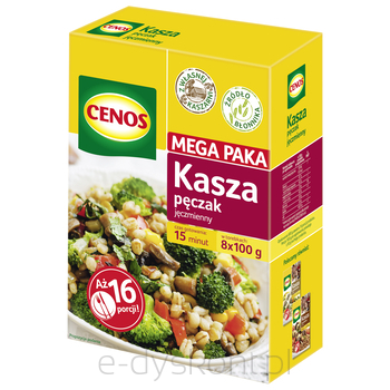 Cenos Kasza Pęczak Jęczmienny 8X100 G