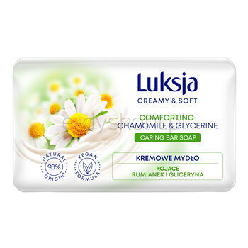 Luksja Mydło W Kostce Creamy Soft Kremowe Rumianek I Gliceryna 90 G