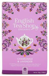 English Tea Shop Herbatka Ziołowa Z Rumiankiem I Lawendą (20X1,5) Bio 30 G