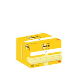 Post-It Karteczki Samoprzylepne (656), 51X76Mm, 12X100 Kart., Żółte 