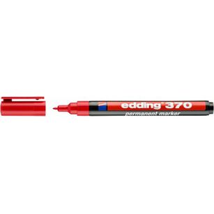 Marker Permanentny E-370 Edding, 1Mm, Czerwony