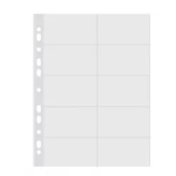 Donau Koszulki na wizytówki PP, A4krystal, 60mikr.