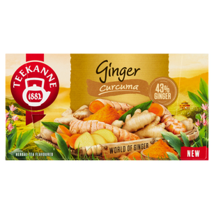 Teekanne Herbatka Ziołowa Ginger Curcuma&Quot 20 Torebek X 1,75G