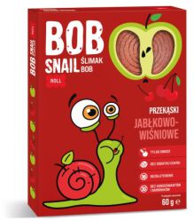 Bob Snail Przekąska Jabłko-Wiśnia 60 G