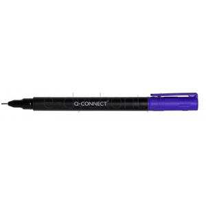 q-Connect Marker do płyt CD/DVD S, 0,4mm (linia), niebieski
