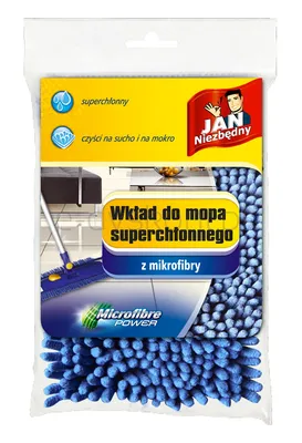 Jan Niezbędny Wkład Do Mopa Superchłonnego Z Mikrofibry Granatowy