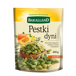 Bakalland Pestki Dyni Łuskane 200G 