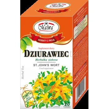 Malwa Herbatka ziołowa dziurawiec suplement diety 20x1,5g