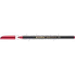 Edding Pisak z cienką końcówką e-12001-3mm, metaliczny czerwony