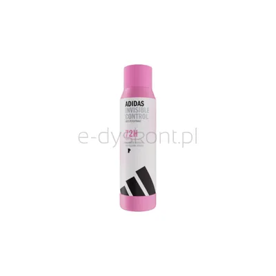adidas Invisible Control antyperspirant w sprayu dla kobiet bez białych plam i żółtych śladów, 250 ml