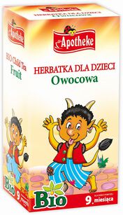 Herbatka Dla Dzieci - Owocowa Po 9 Miesiącu Bio (20 X 2 G) 40 G - Apotheke [BIO]