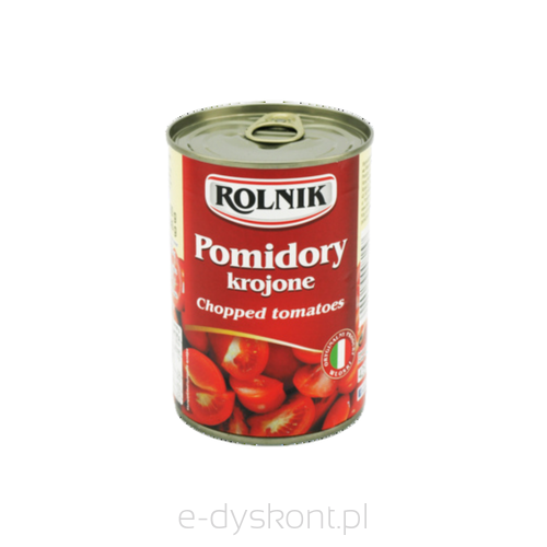 Pomidory krojone w sosie własnym 425 ml Rolnik