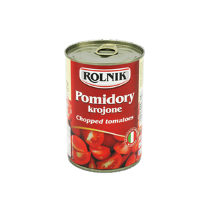 Pomidory krojone w sosie własnym 425 ml Rolnik