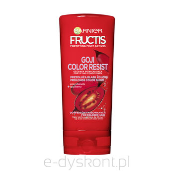 Garnier Fructis Goji Color Resist Odżywka Wzmacniająca Do Włosów Farbowanych I Z Pasemkami 200 Ml